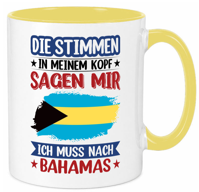 Bahamas | Urlaub Stimmen in meinem Kopf Traumland Geschenk Humor Geschenkidee