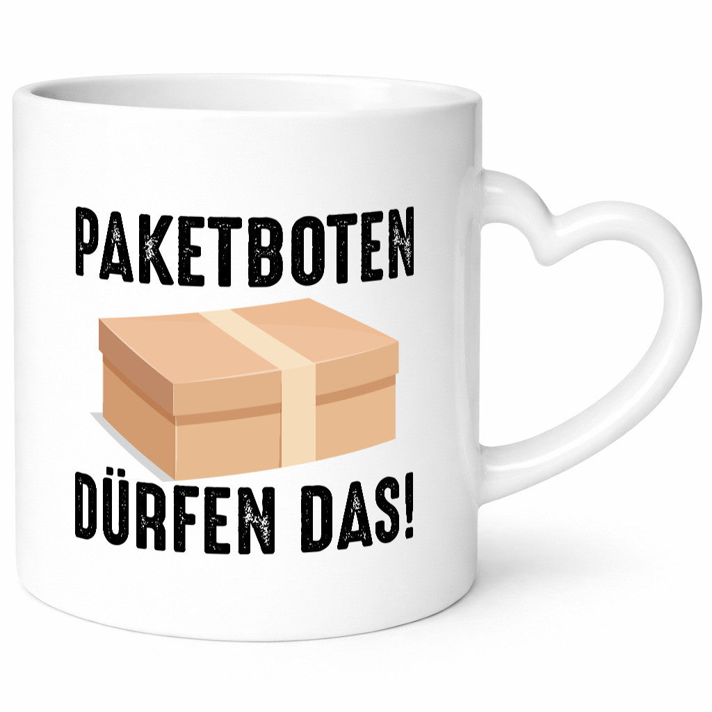 Paketboten dürfen das | Zusteller Post Paket Kurier lustiger Spruch Geschenk