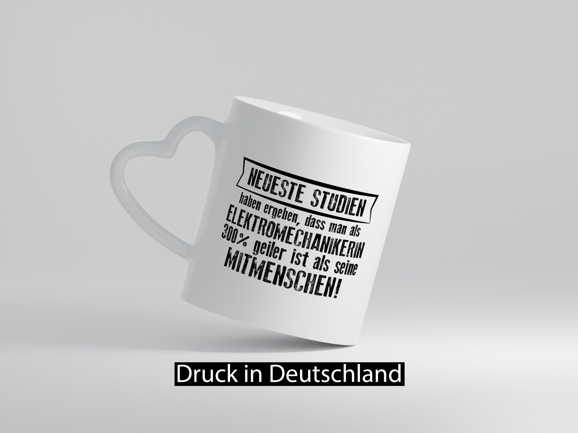Neuste Studien: Elektromechanikerin | Mechanikerin Humor Geschenkidee Tasse