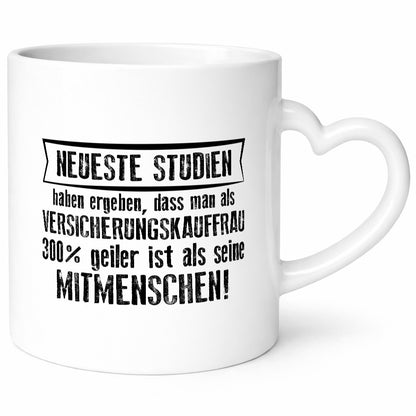 Neuste Studien: Versicherungskauffrau | Kauffrau Geschenkidee Humor Tasse