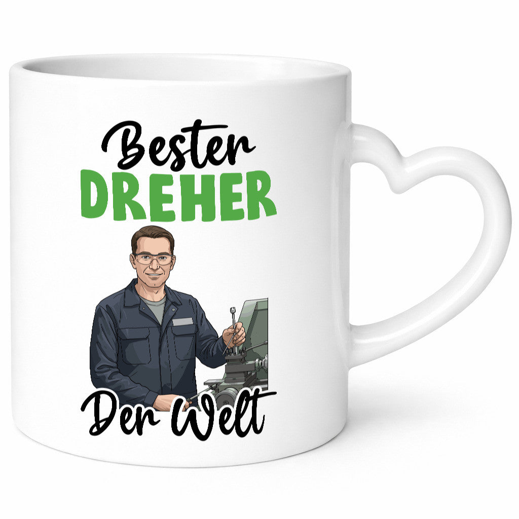 Bester Dreher | Fräser v2 lustig Humor Geschenkidee Geschenk Tasse