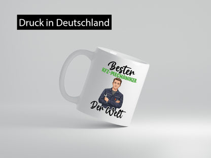Bester KFZ-Mechaniker | Werkstatt Mechaniker v2 lustig Humor Geschenkidee