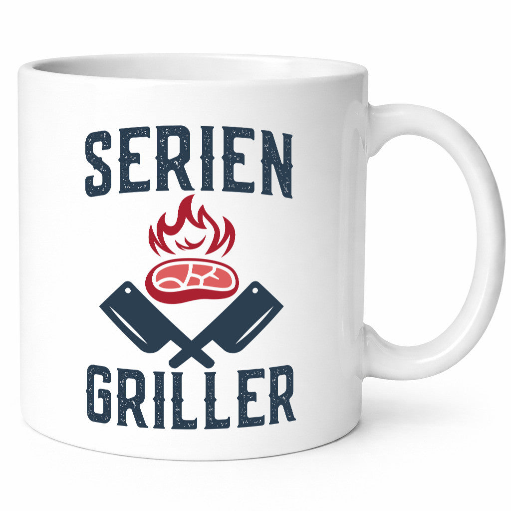 Serien Griller | Grillmeister Grillen Chef Geschenk Arbeit Kollegen Büro