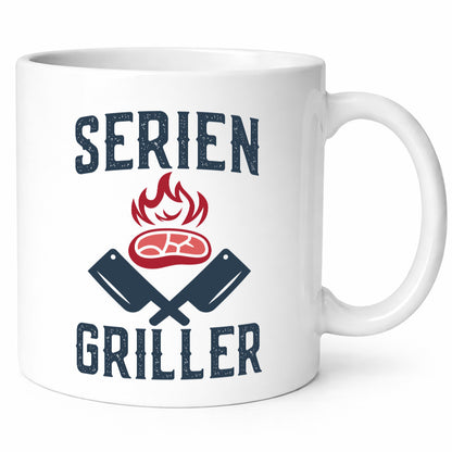Serien Griller | Grillmeister Grillen Chef Geschenk Arbeit Kollegen Büro