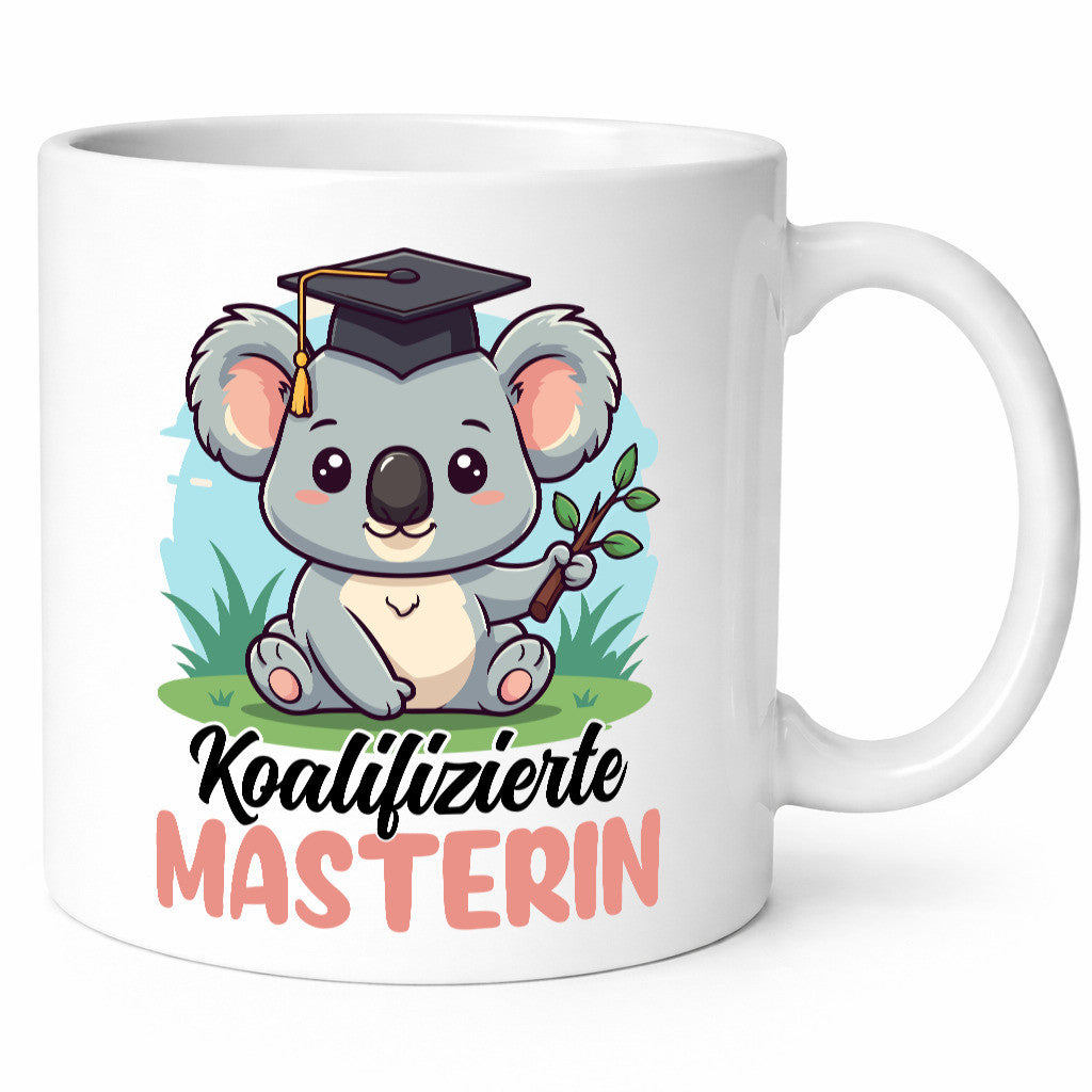 Koalifizierte Masterin | Student Uni Studium Geschenk Humor Geschenkidee