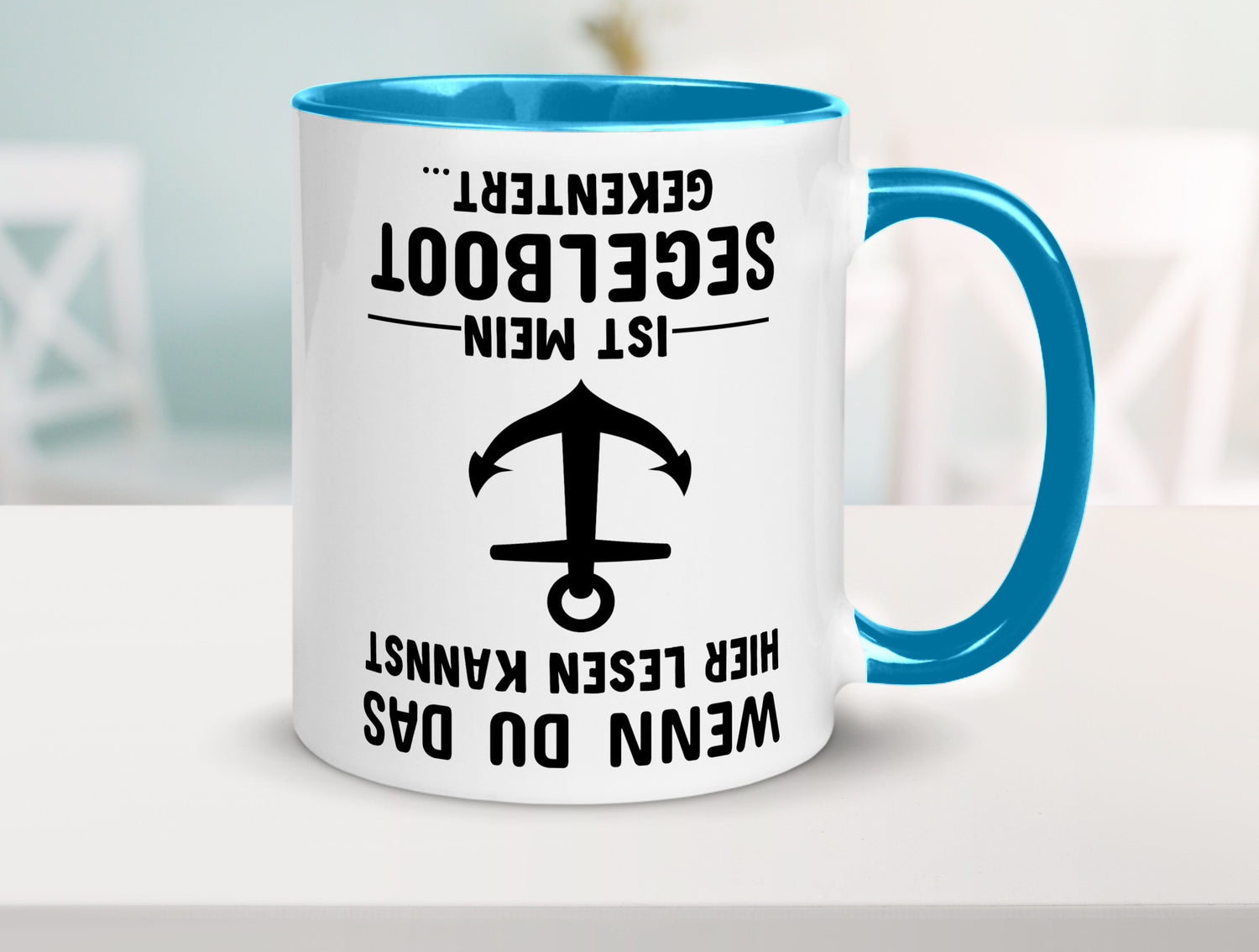 Segler Tasse | Segelboot Humor Kapitän Spruch Witz Geschenkidee