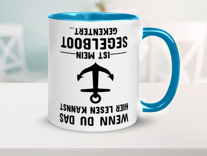 Segler Tasse | Segelboot Humor Kapitän Spruch Witz Geschenkidee
