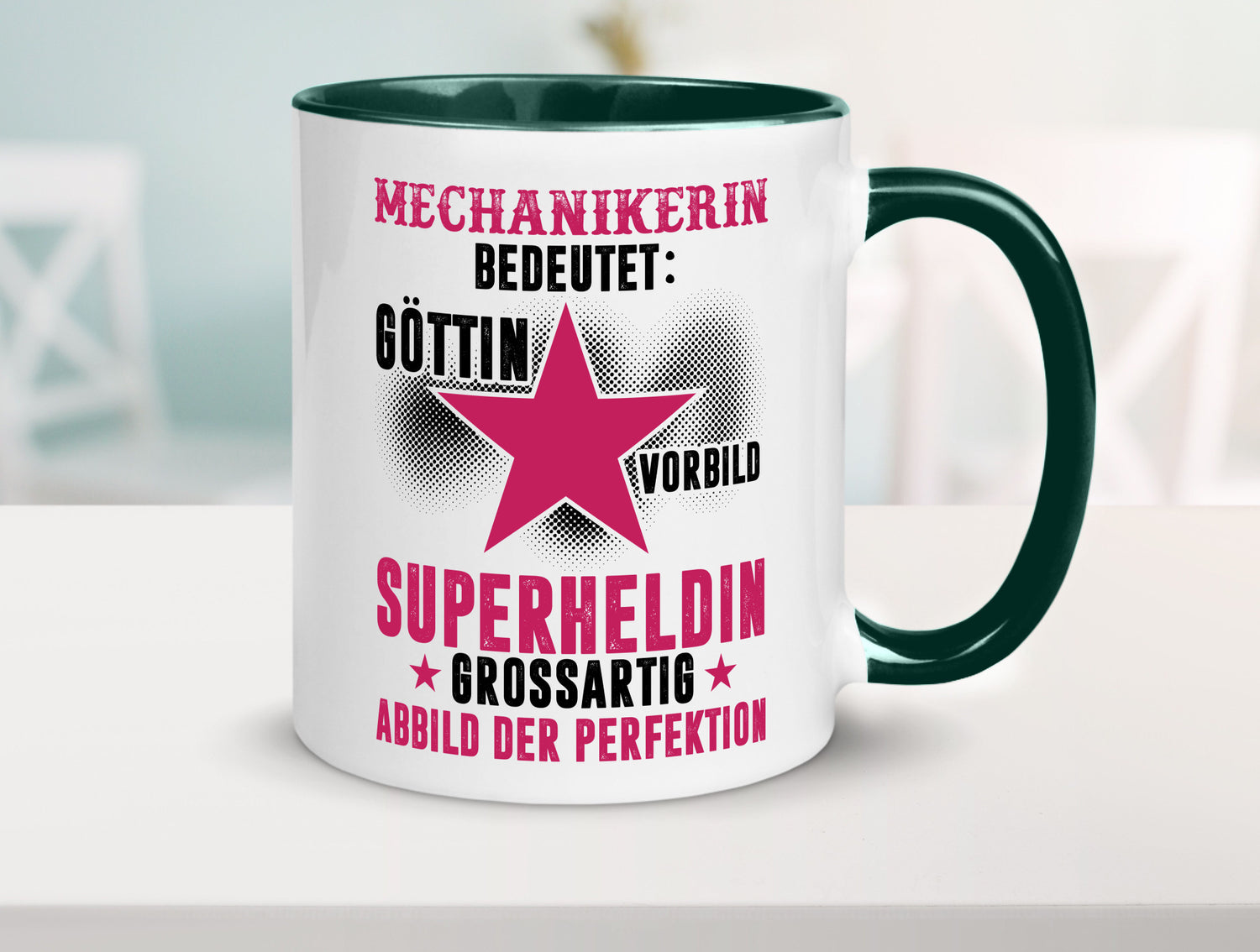 Bedeutung von Mechanikerin | KFZ Geschenkidee Humor Tasse