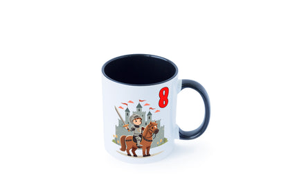 8. Geburtstag | 8 Jahre Ritter Junge Schloss Geschenk Geschenkidee lustiger