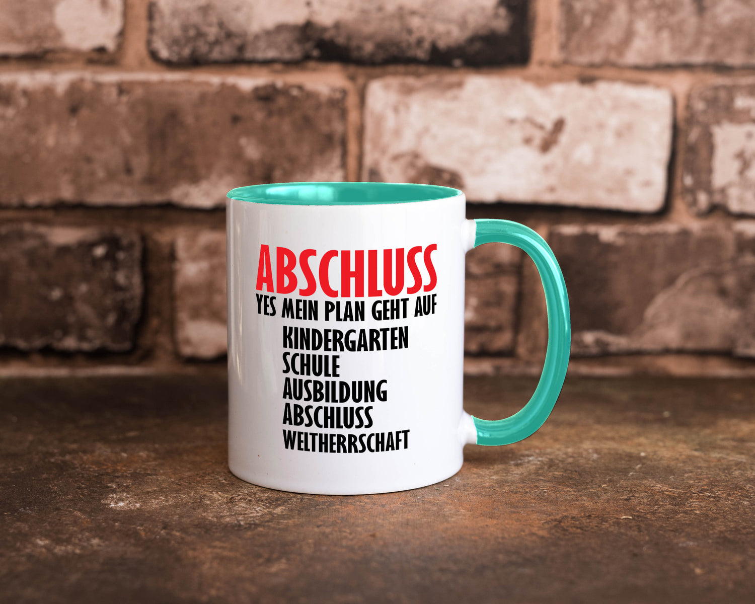 Abschluss Bachelor Geschenkidee Humor Tasse