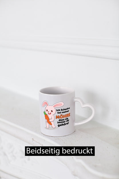 Ich schwöre bei meiner Möhre | Hasse Es gehört dir Geschenk Humor Geschenkidee