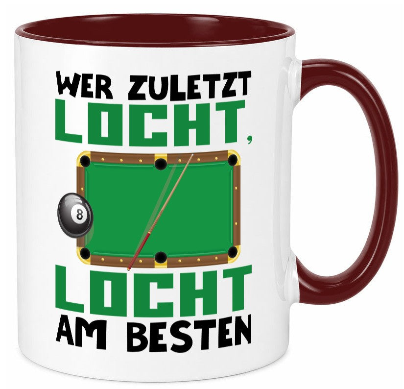 Billardspieler Spruch | Billard Tasse Poolspieler Humor Geschenkidee