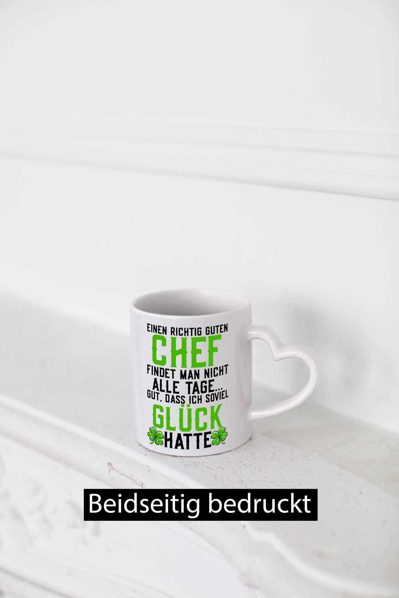 Richtig guter Chef | Dankeschön Arbeit Kleeblatt Geschenkidee Kollegen Büro