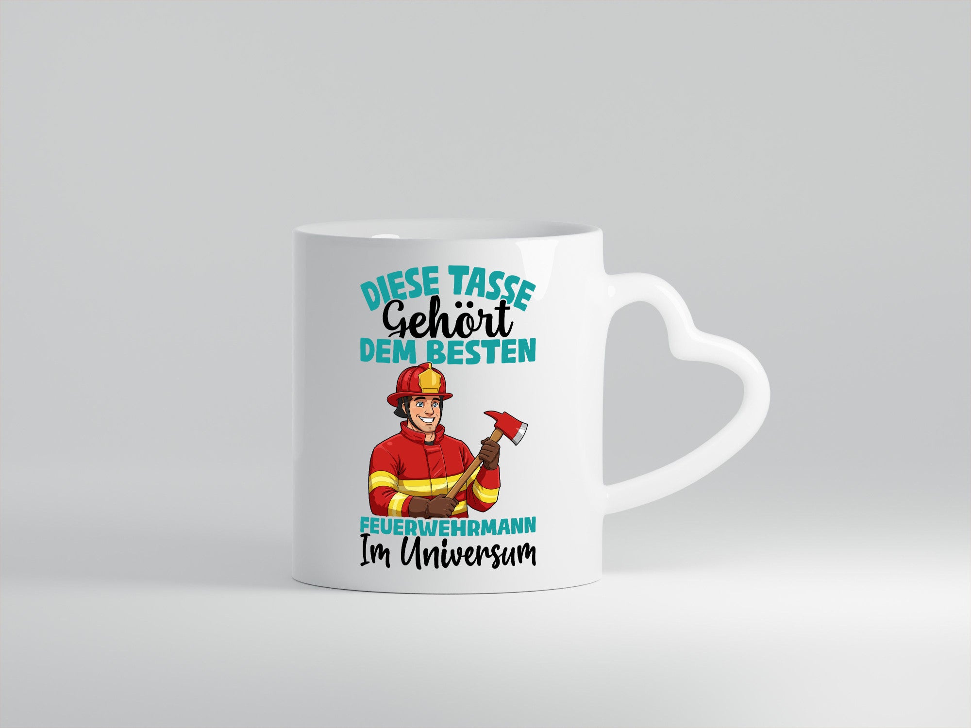 Im Universum: Feuerwehrmann | Feuerwehr Geschenk Humor Geschenkidee lustiger