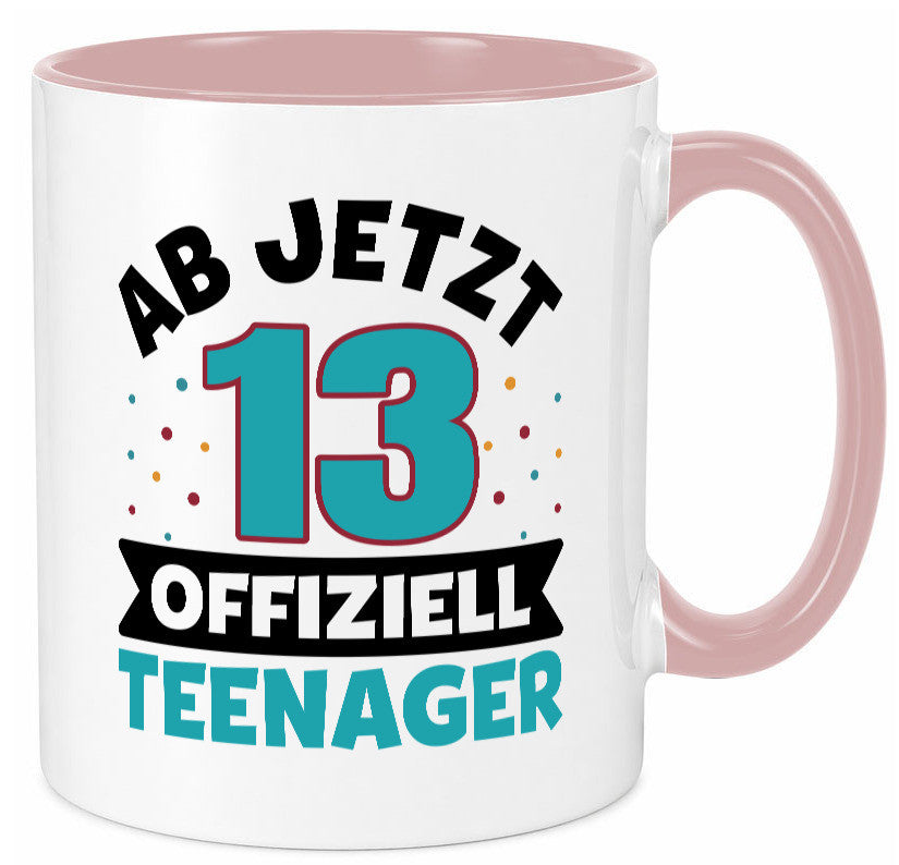 13. Geburtstag | Mädchen Tasse Teenager Spruch vl4 Humor Geschenkidee
