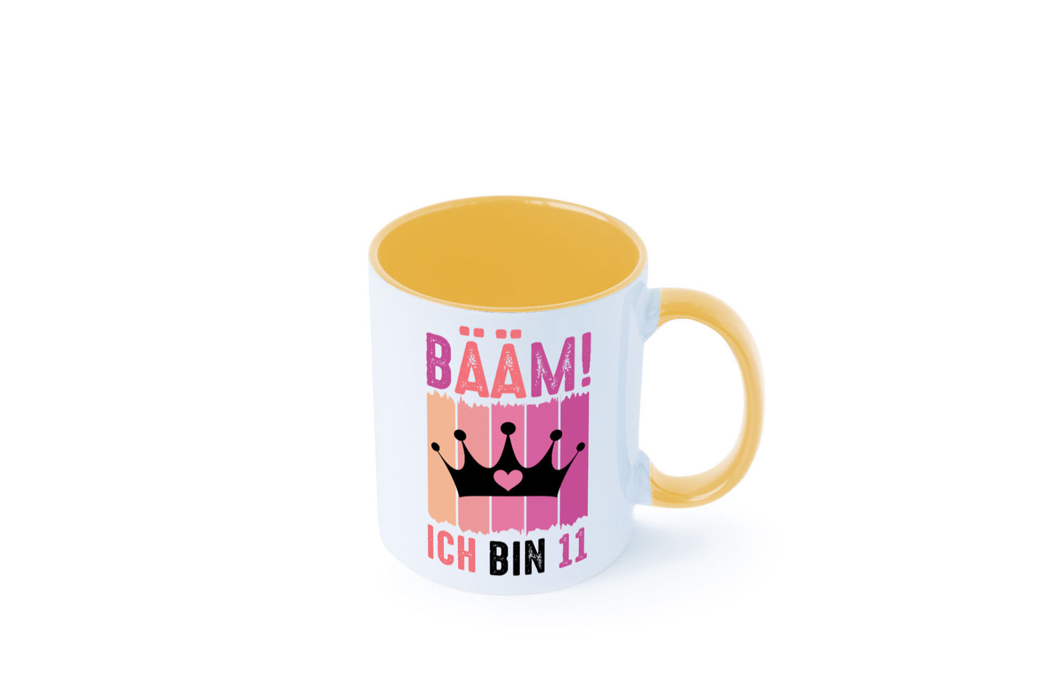 11. Geburtstag | 11 Jahre Bääm ich bin Krone Humor Geschenkidee Tasse