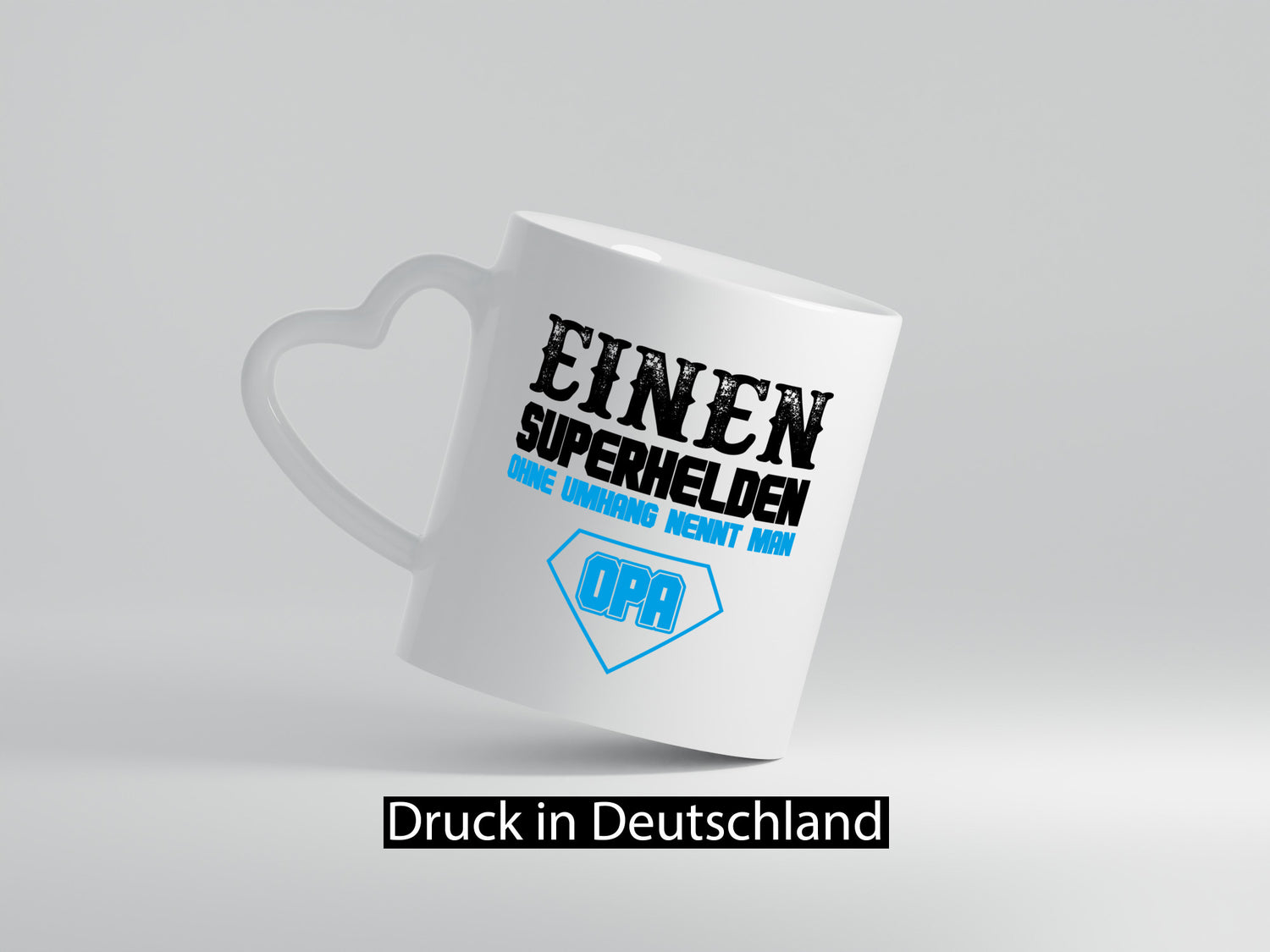 Superheld Opa Geschenk Familie Geschenkidee lustiger Spruch Tasse
