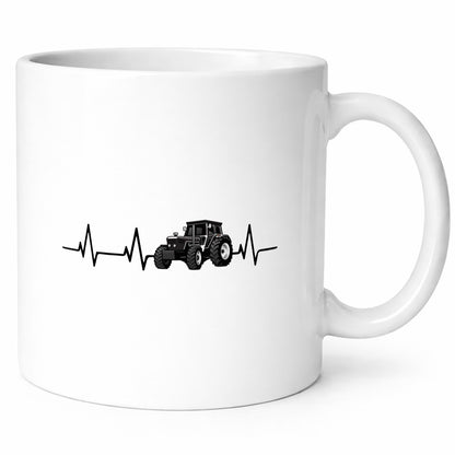 Traktor Herzschlag | Trekker fahren Bauer Landwirt lustig Humor Geschenkidee