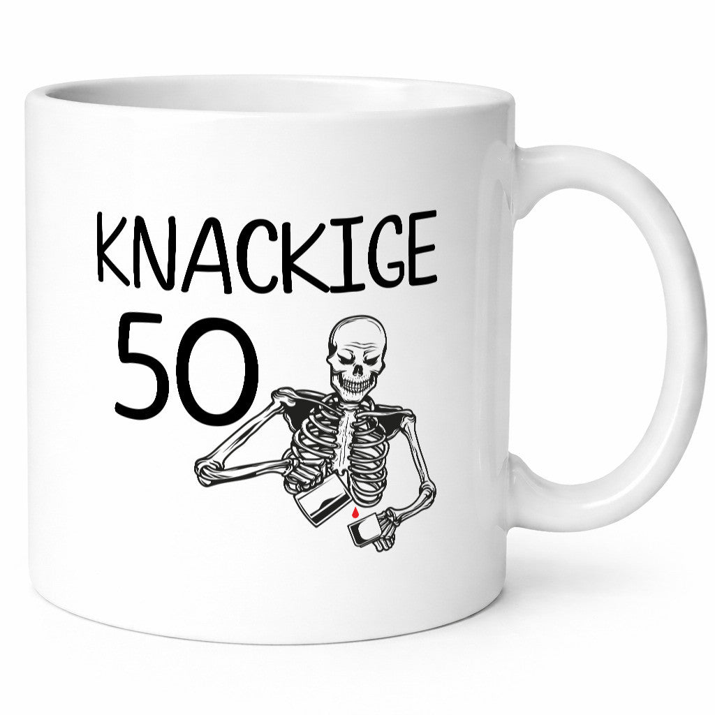 50. Geburtstag | Alt Knackig und Geschenk Geschenkidee lustiger Spruch Tasse