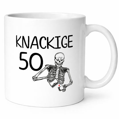 50. Geburtstag | Alt Knackig und Geschenk Geschenkidee lustiger Spruch Tasse