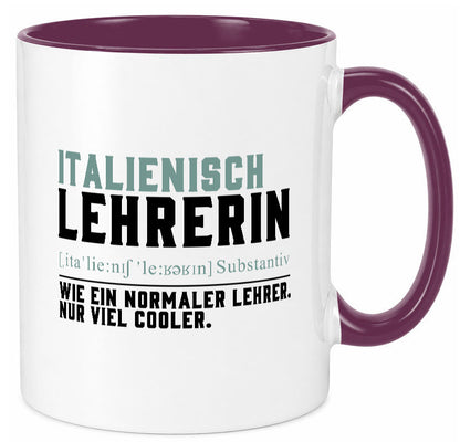 Italienischlehrer | Lehrerin Unterricht Lieblingslehrer lustig Humor