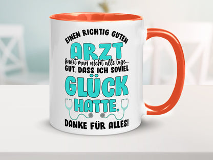 Richtig guter Arzt | Dankeschön Tasse Ärzte Spruch vl9 Humor Geschenkidee