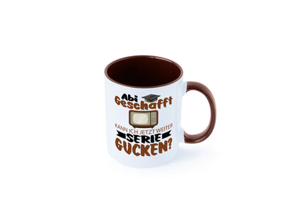 Abi Geschaft | Serie Gucken Bachlor Abitur Geschenk Humor Geschenkidee lustiger