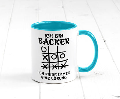 Ich bin Bäcker finde immer eine Lösung | Meister lustig Humor Geschenkidee