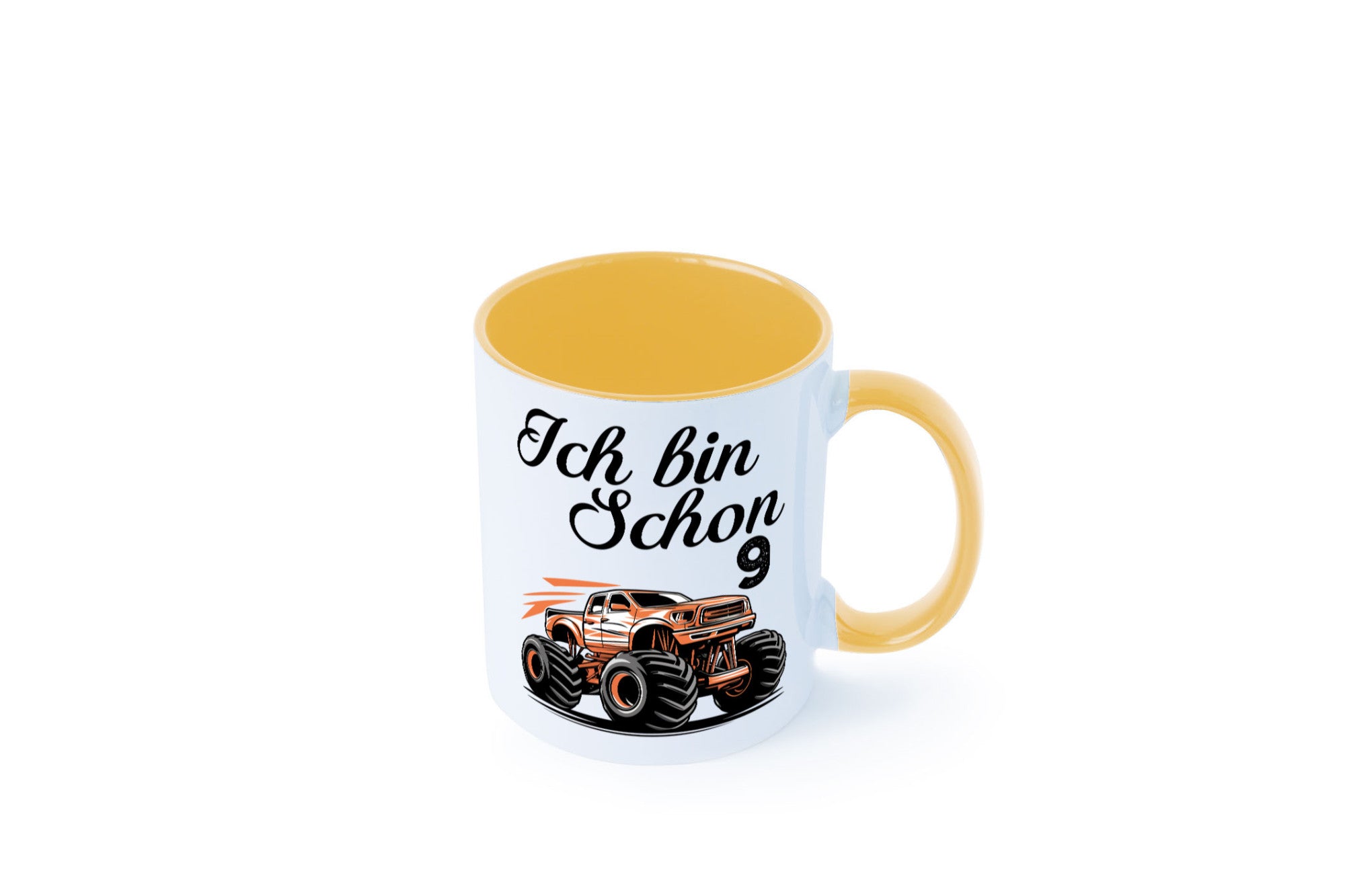 9. Geburtstag | Monster truck 9 Jahre lustiger Spruch Geschenk Geschenkidee