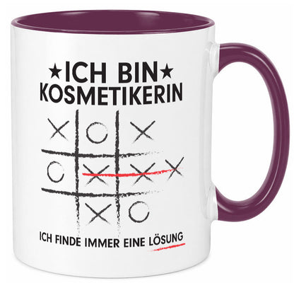 Löse Probleme: Kosmetikerin | Kosmetik Stylistin Geschenk Humor Geschenkidee