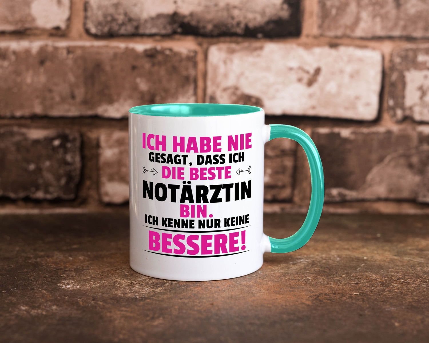 Die Beste Notärztin | Ärztin Humor Geschenkidee Tasse