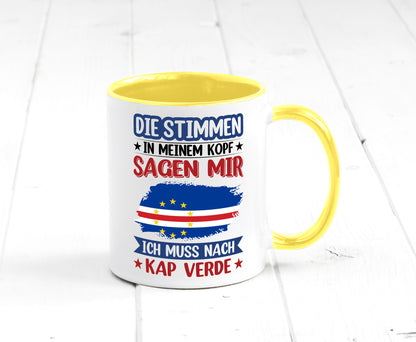 Kap Verde | Urlaub Stimmen in meinem Kopf Traumland lustig Humor Geschenkidee