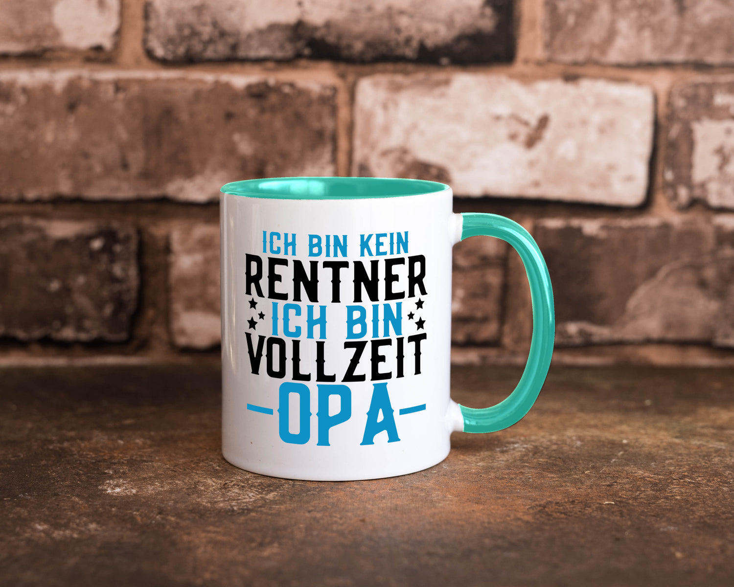 Rentner | Vollzeit Opa Pension Ruhestand Großvater lustiger Spruch Geschenk
