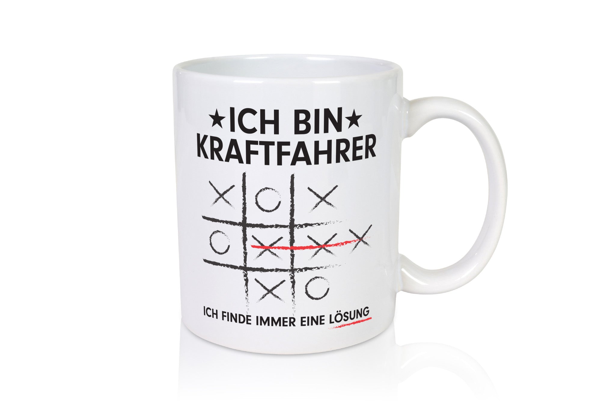Löse Probleme: Kraftfahrer | Lastwagen LKW Fahrer lustig Humor Geschenkidee