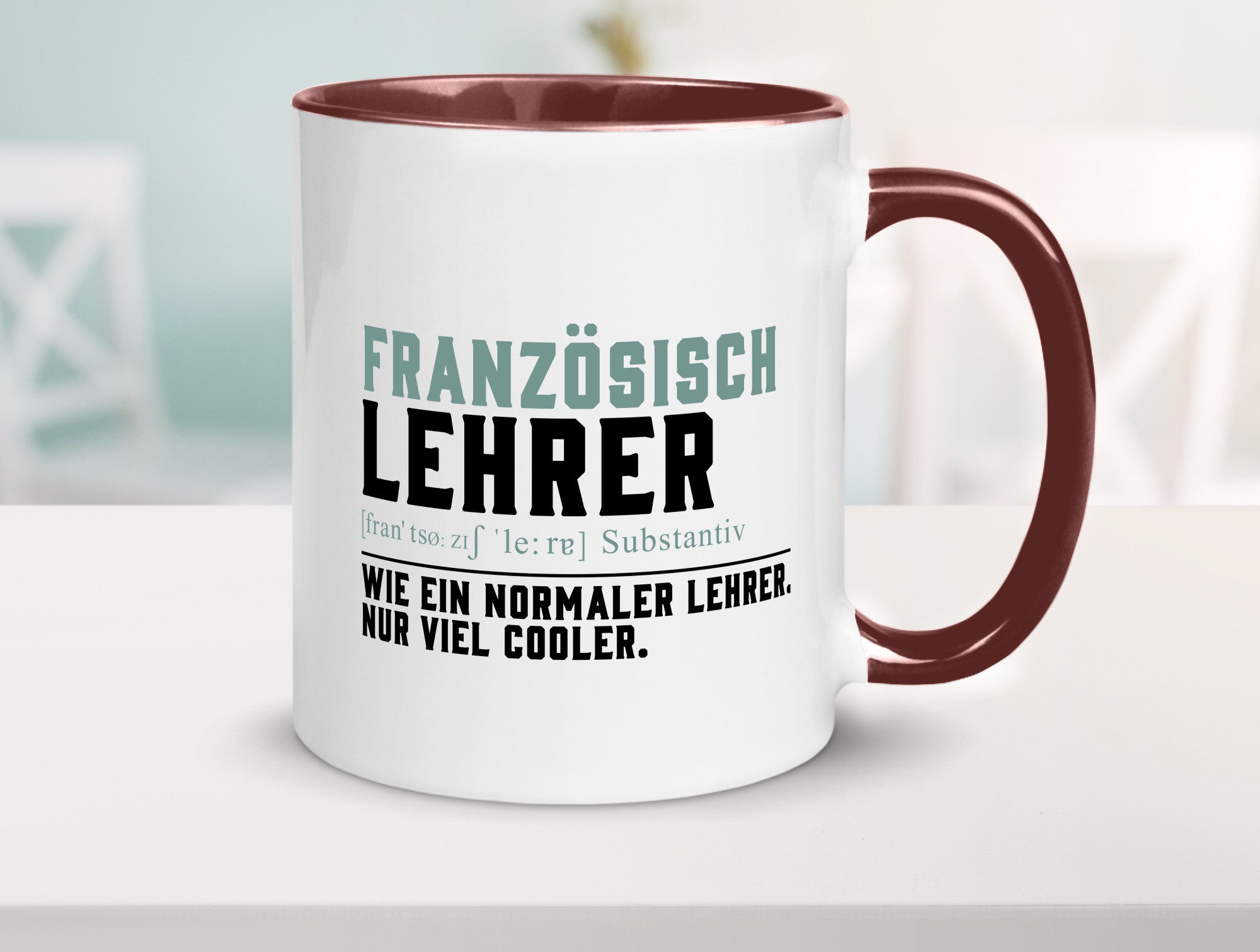 Französischlehrer | Lehrer Unterricht Lieblingslehrer lustig Humor Geschenkidee