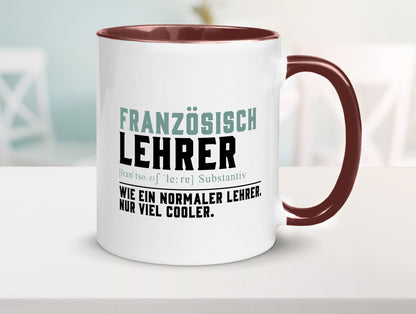 Französischlehrer | Lehrer Unterricht Lieblingslehrer lustig Humor Geschenkidee