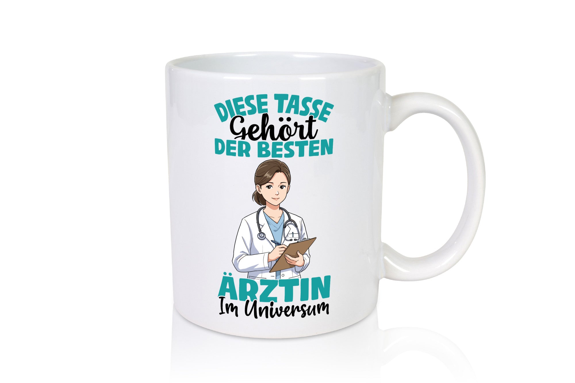 Im Universum: Ärztin | Medizin Doktorin Fachärztin Humor Geschenkidee Tasse