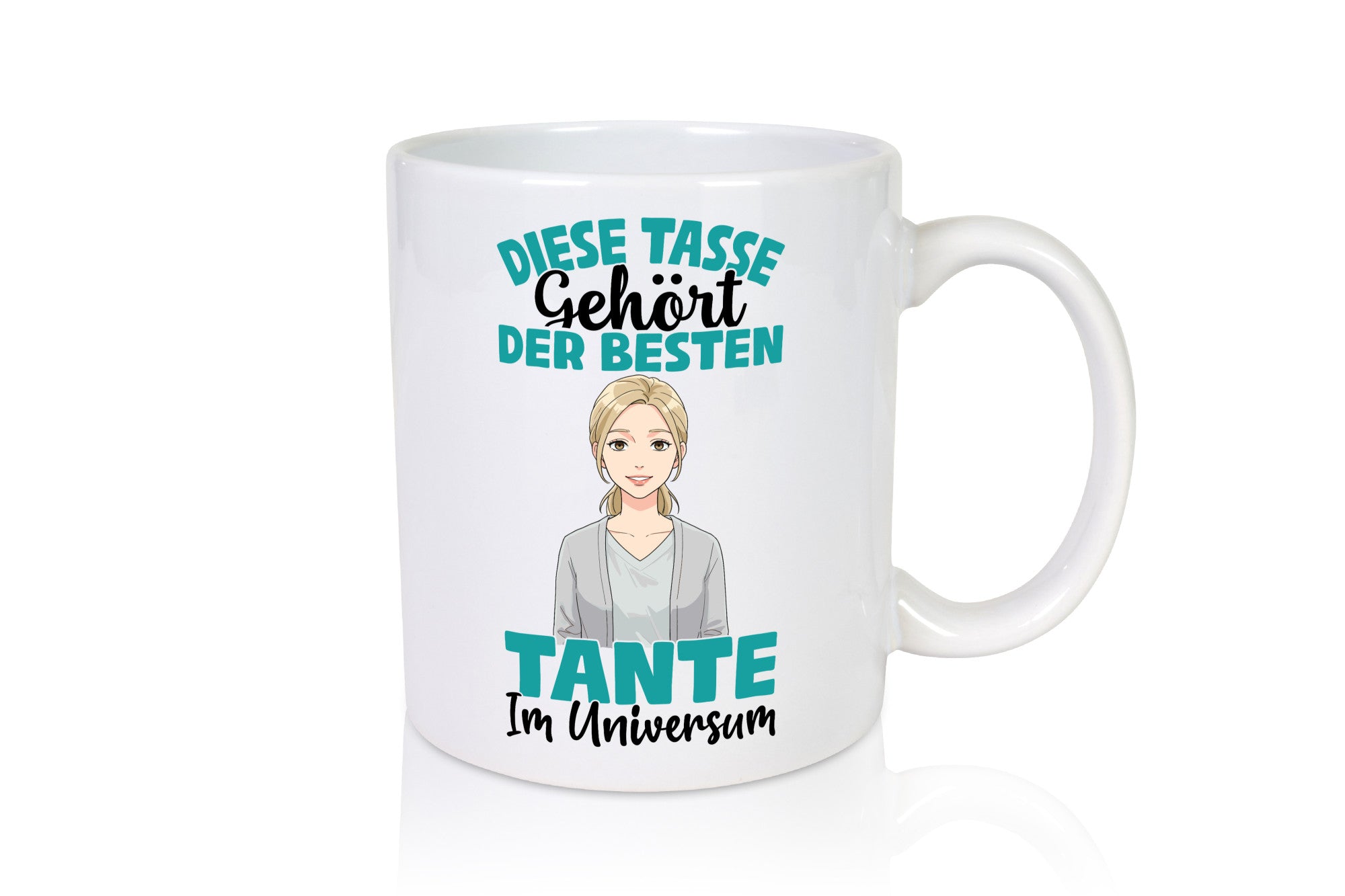 Im Universum: Tante | Nichte Schwester Familie lustig Geschenkidee Geschenk
