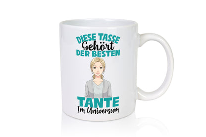 Im Universum: Tante | Nichte Schwester Familie lustig Geschenkidee Geschenk
