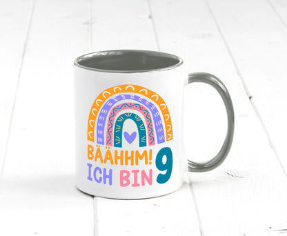 9. Geburtstag | 9 Jahre Regenbogen Bääm Mädchen Geschenk Geschenkidee lustiger