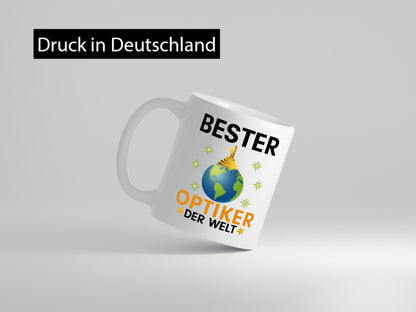 Welt Bester Optiker | Augenoptiker Humor Geschenkidee Tasse