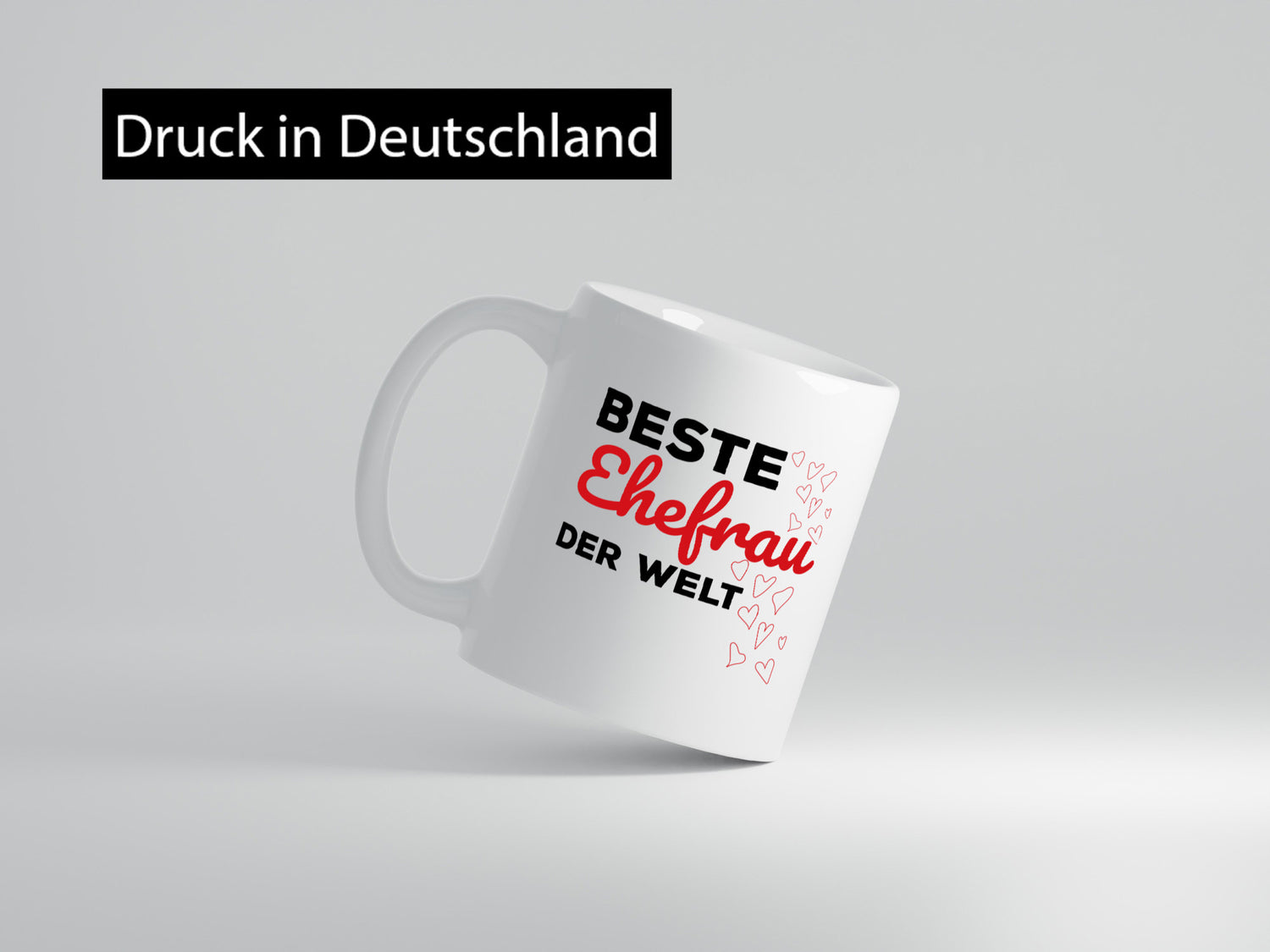 Beste Ehefrau | Ehe Tasse Hochzeitstag Romantik lustiger Spruch Geschenk