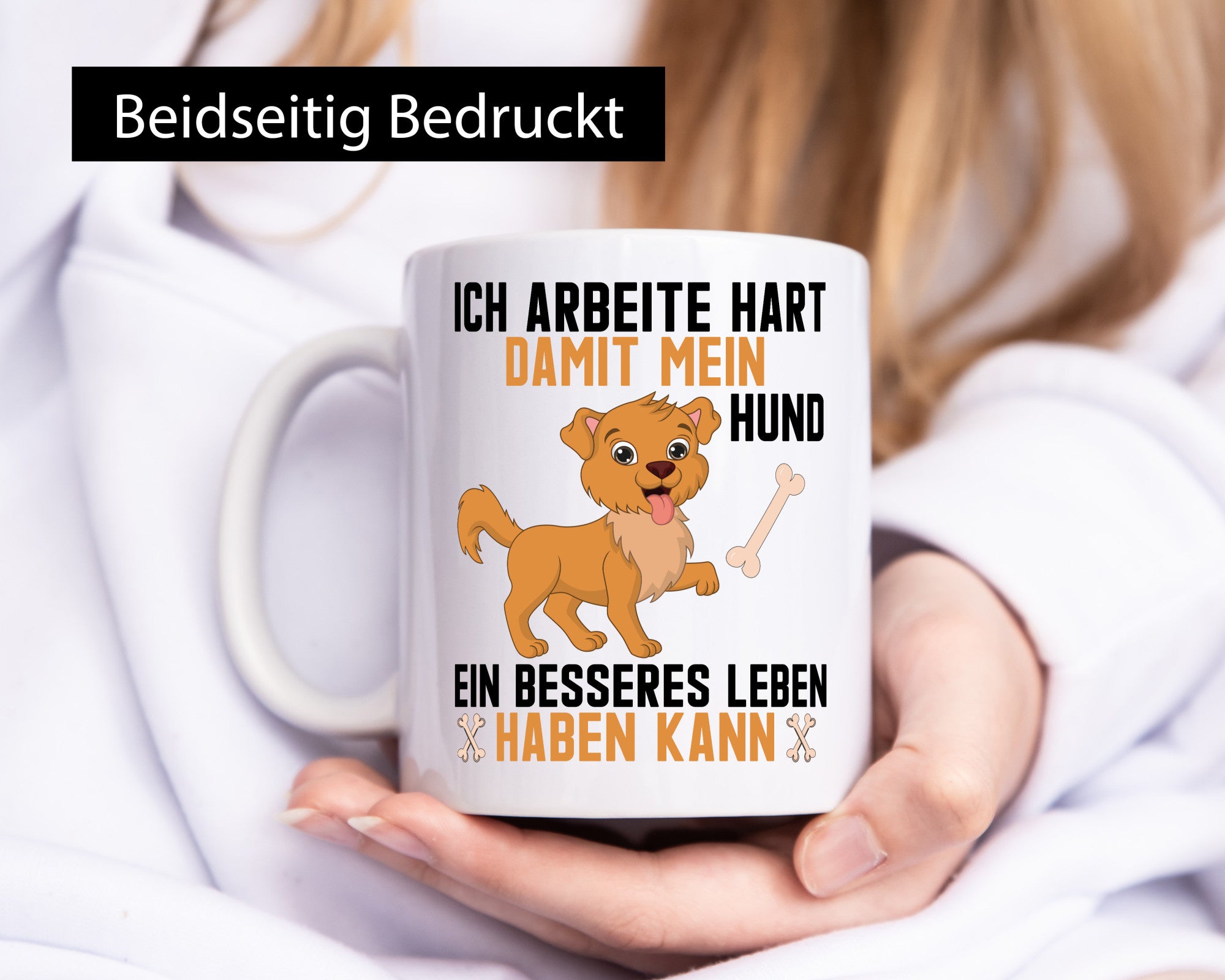 Ich Arbeite für meinen Hund | Schönes leben lustig Arbeit Kollegen Büro