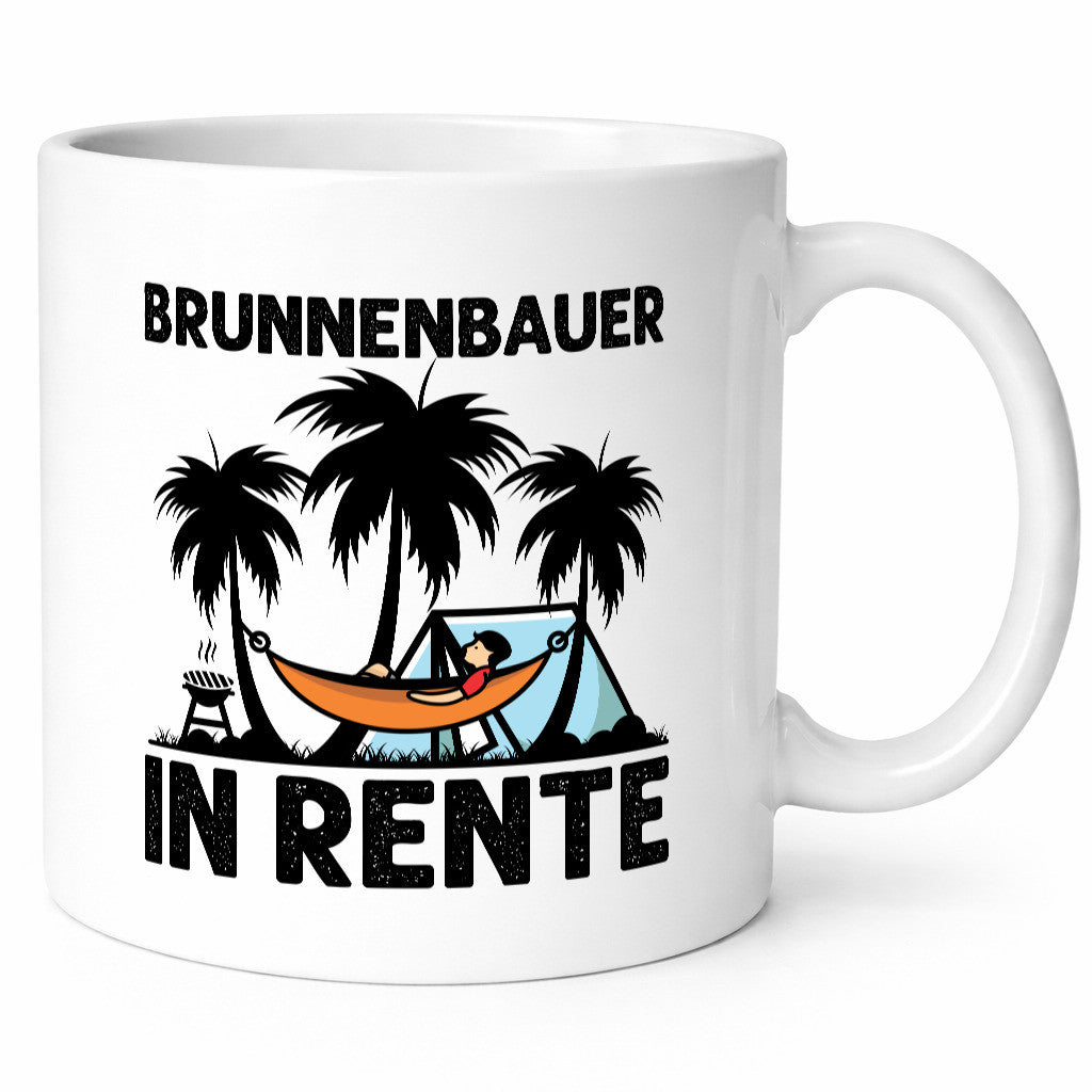 Brunnenbauer in Rente | Ruhestand Rentner Geschenk Jubiläum lustiger Spruch