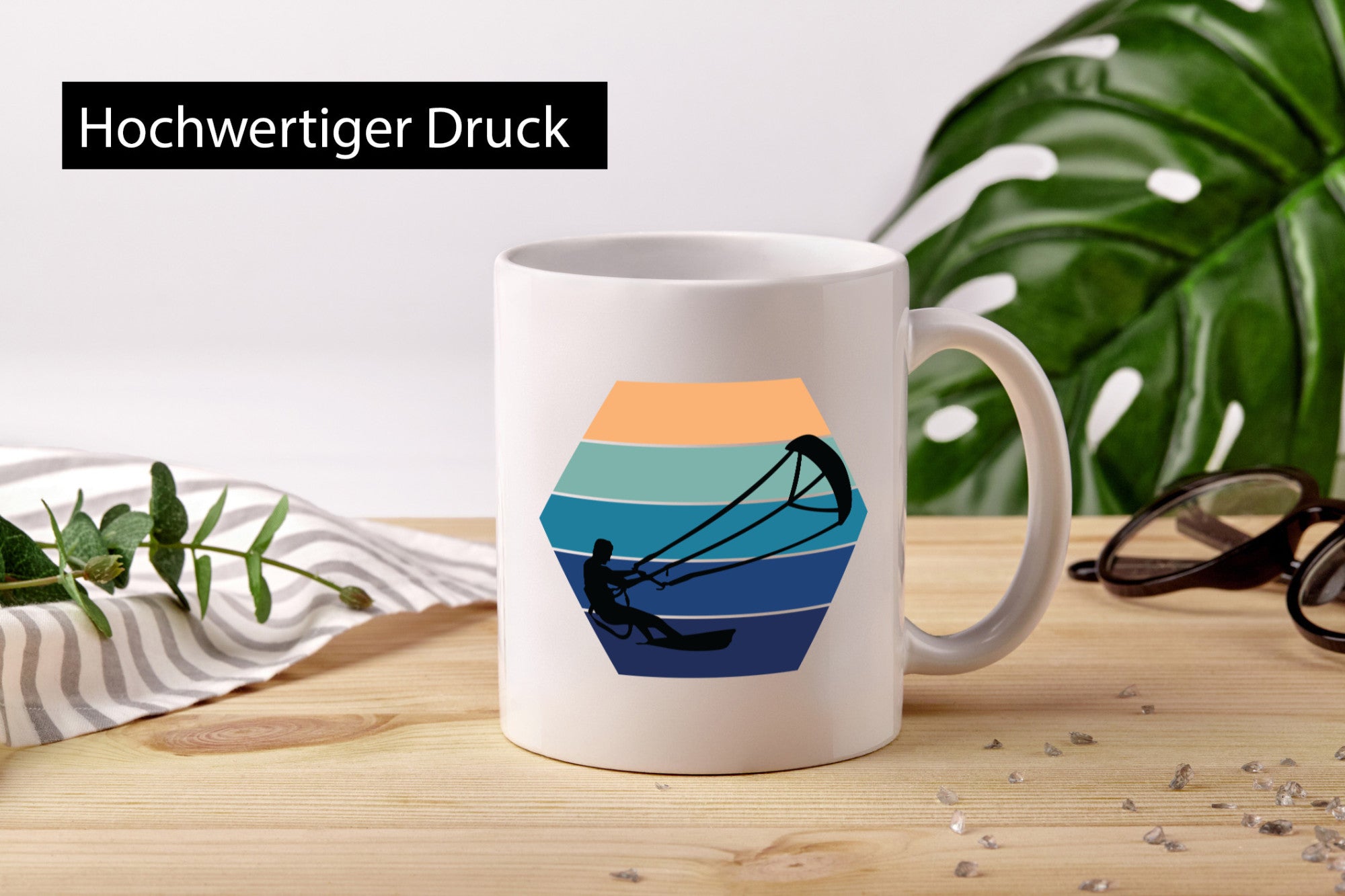 Kitesurfen | Kiteboarden Retro Kite Surfen Geschenk Humor Geschenkidee lustiger