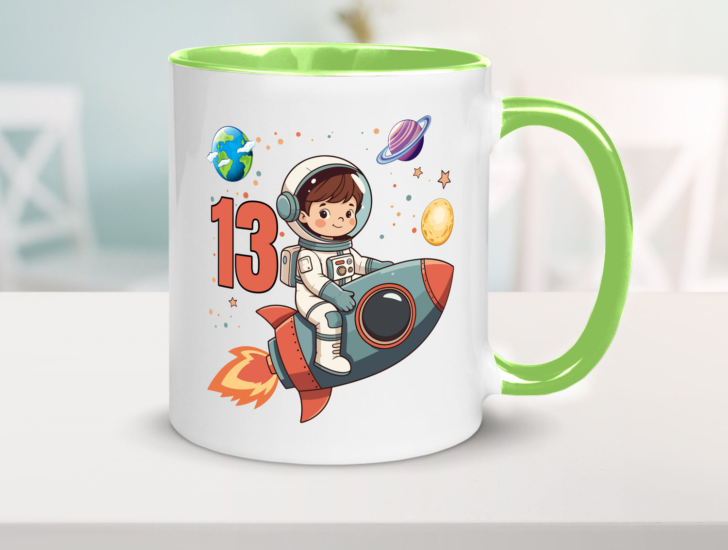 13. Geburtstag | 13 Jahre Astronaut Weltraum lustiger Spruch Geschenk