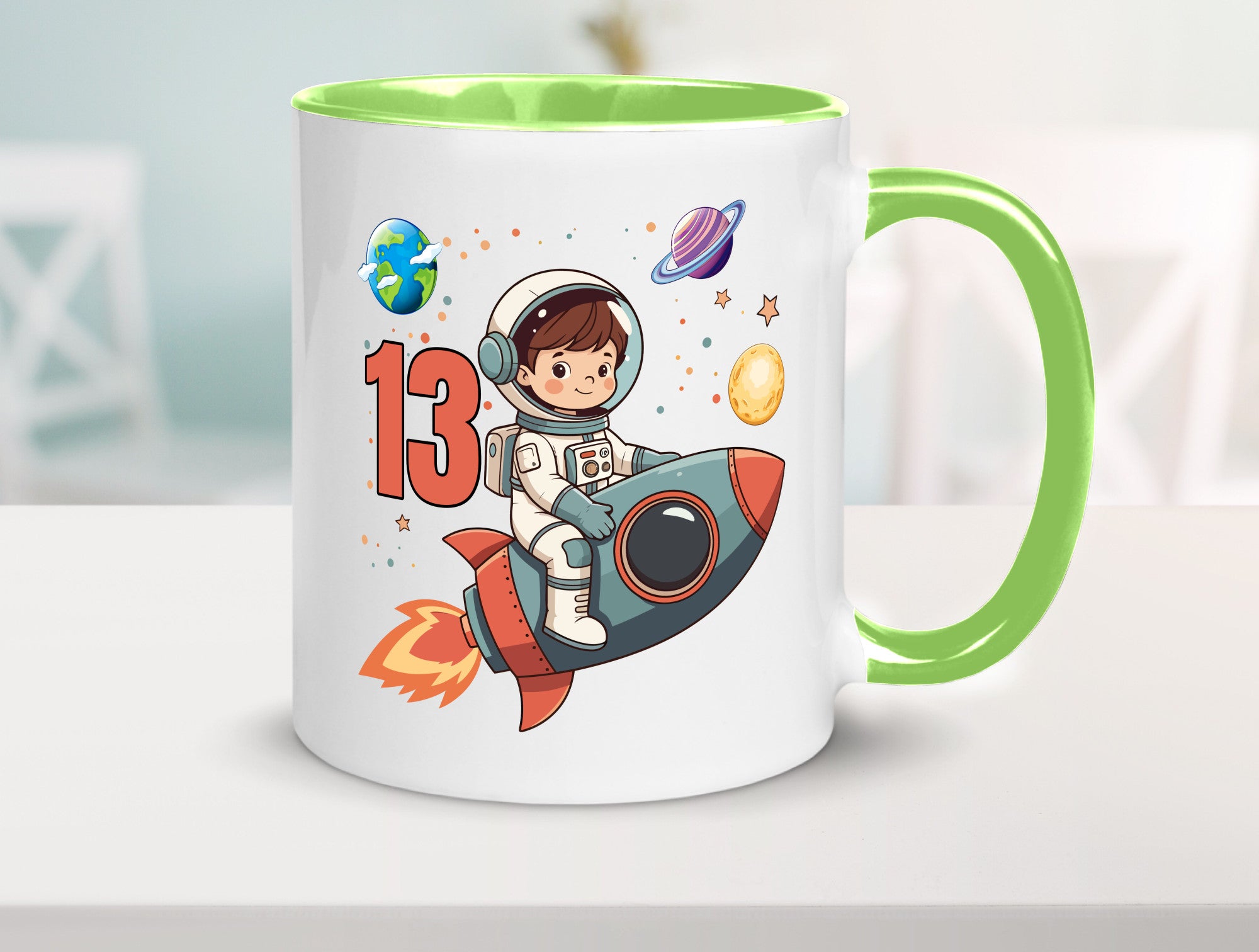 13. Geburtstag | 13 Jahre Astronaut Weltraum lustiger Spruch Geschenk