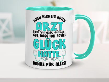 Richtig guter Arzt | Dankeschön Tasse Ärzte Spruch vl9 Humor Geschenkidee