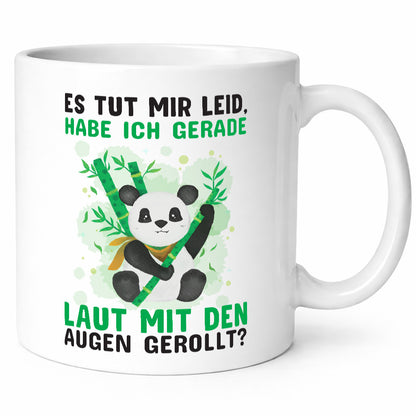 Genervter Panda | Büro Tasse Kollegen Arbeit lustiger Spruch Geschenk