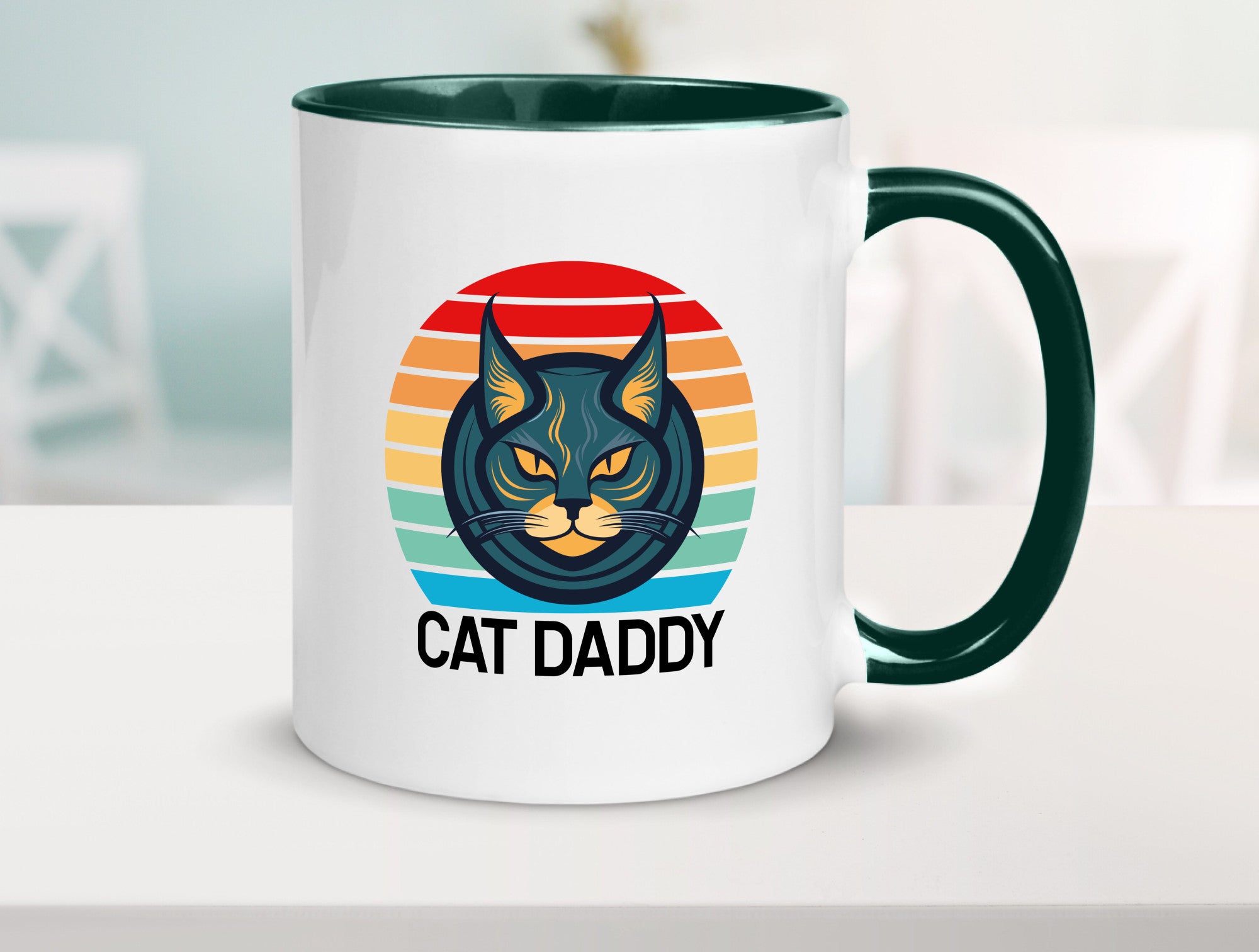 Cat Daddy | Katzenpapa niedliche Katze Tierliebhaber lustiger Spruch Geschenk